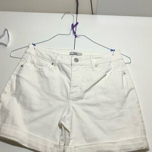 Croft & Barrow Women's White Jean Shorts